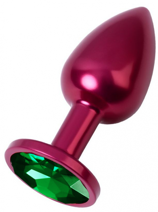 Пробка с зеленым кристаллом "Vandersex" металл, М 